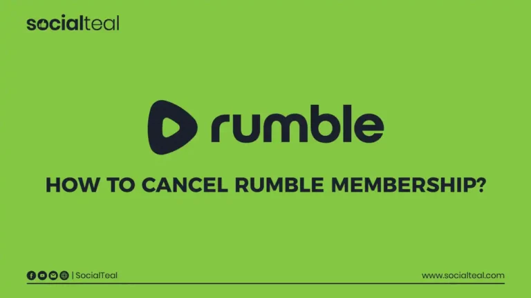 how to cancel rumble membership