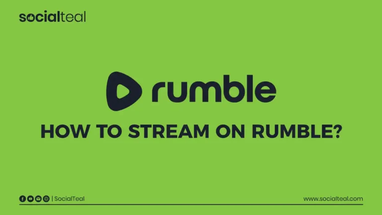 how to stream on rumble